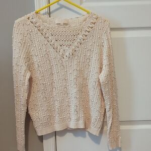 Elegant Cream Sweater